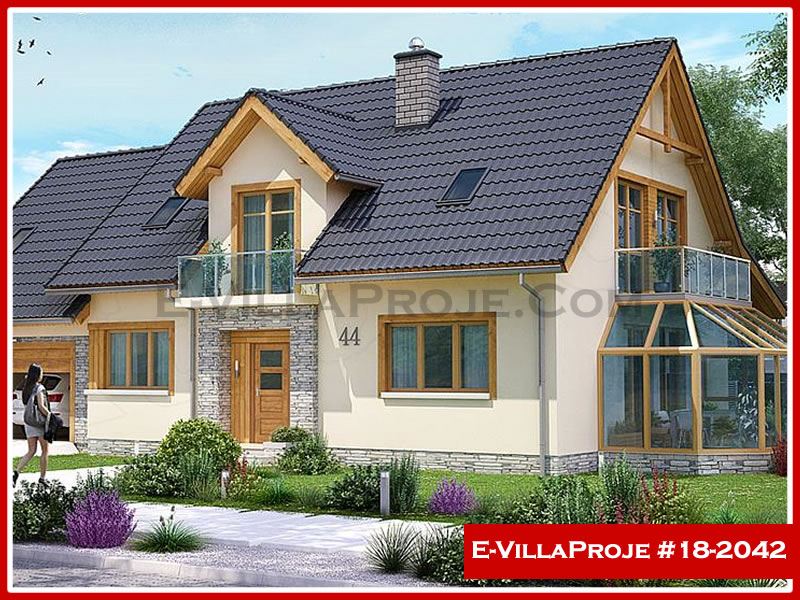 Ev Villa Proje #18 - 2042 Çelik Villa Modeli ve 3D Tasarımı