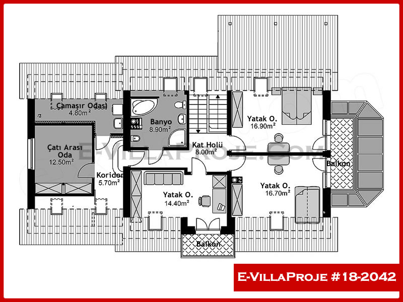 Ev Villa Proje #18 - 2042 Çelik Ev Projesi - Görsel 3