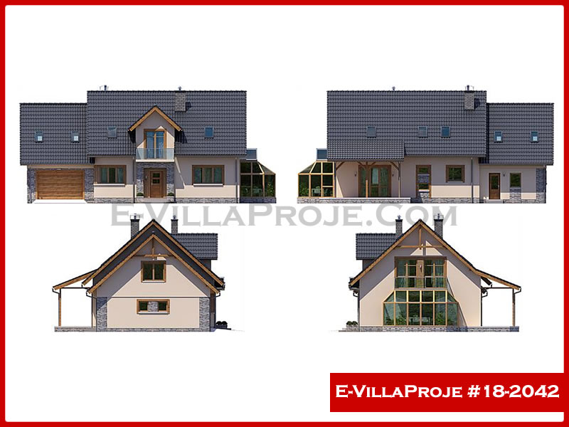 Ev Villa Proje #18 - 2042 Çelik Ev Projesi - Görsel 9