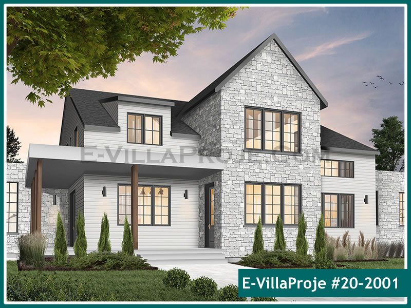 Ev Villa Proje #20 - 2001 Çelik Ev Projesi - Görsel 4
