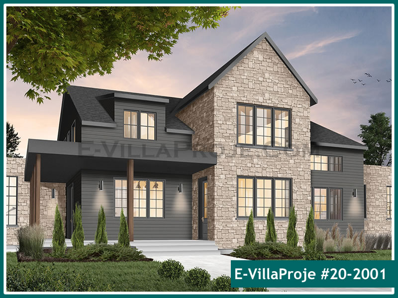 Ev Villa Proje #20 - 2001 Çelik Ev Projesi - Görsel 5