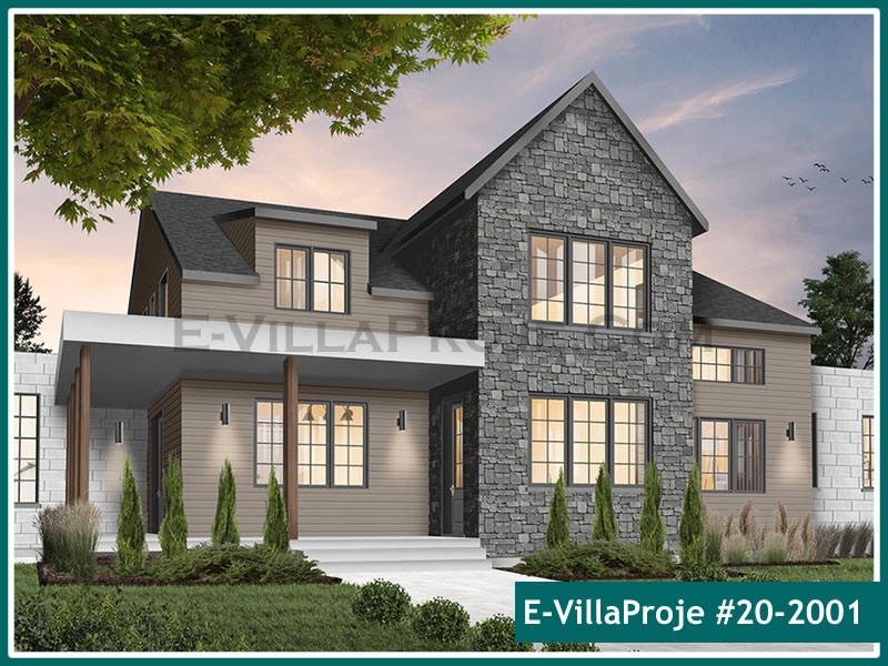 Ev Villa Proje #20 - 2001 Çelik Ev Projesi - Görsel 6