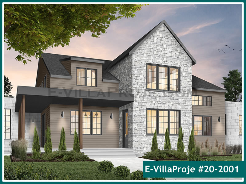 Ev Villa Proje #20 - 2001 Çelik Ev Projesi - Görsel 7