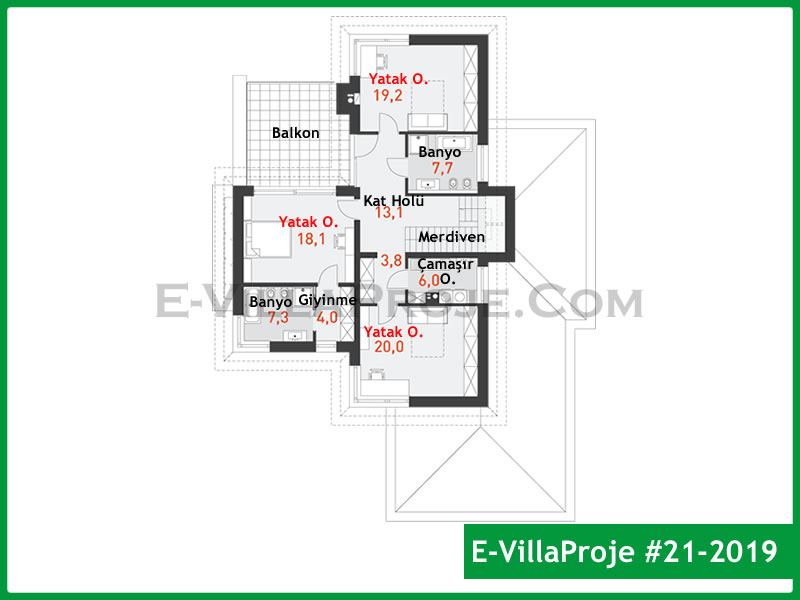 Ev Villa Proje #21 - 2019 Çelik Ev Projesi - Görsel 3