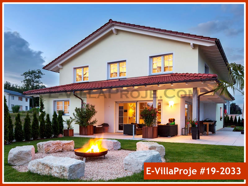 Ev Villa Proje #19 - 2033 Çelik Villa Projesi 3D Mimari Tasarımı