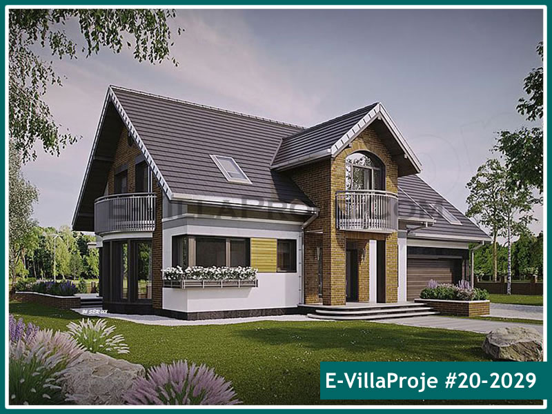 Ev Villa Proje #20 - 2029 Çelik Villa Projesi 3D Mimari Tasarımı