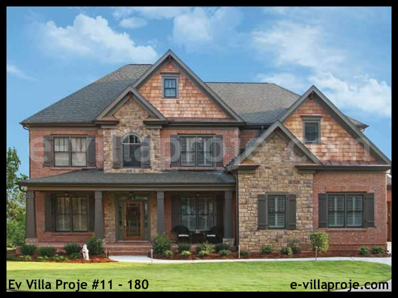 Ev Villa Proje #11 - 180 Çelik Villa Projesi 3D Mimari Tasarımı