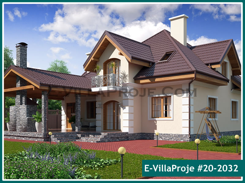 Ev Villa Proje #20 - 2032 Çelik Villa Modeli ve 3D Tasarımı