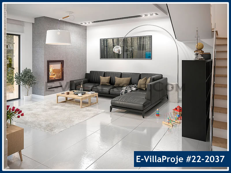 Ev Villa Proje #22 - 2037 Çelik Ev Projesi - Görsel 9
