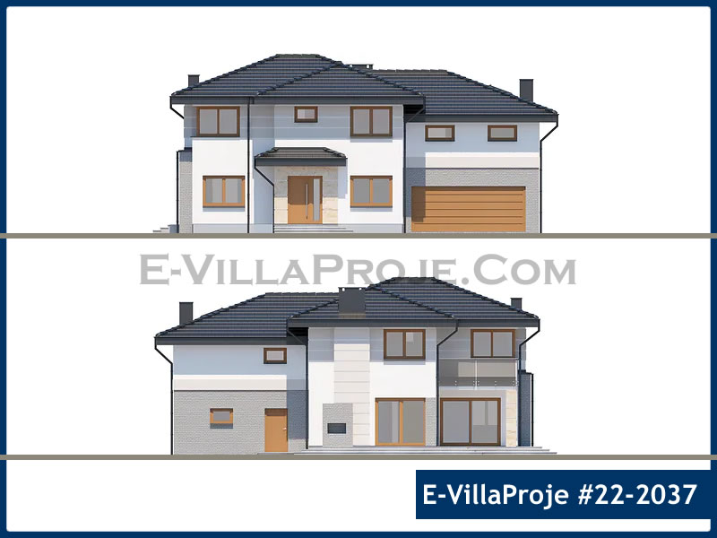 Ev Villa Proje #22 - 2037 Çelik Ev Projesi - Görsel 18