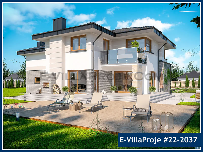Ev Villa Proje #22 - 2037 Çelik Ev Projesi - Görsel 4