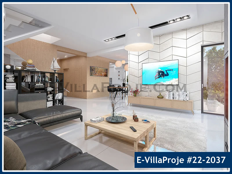 Ev Villa Proje #22 - 2037 Çelik Ev Projesi - Görsel 8