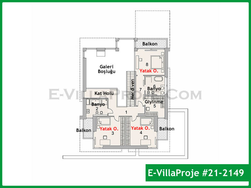 Ev Villa Proje #21 - 2149 Çelik Ev Projesi - Görsel 3