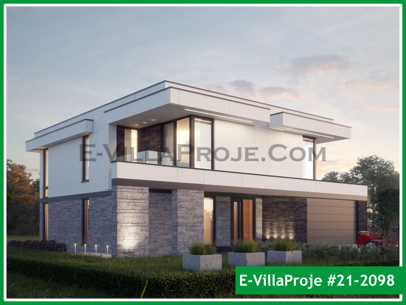 Ev Villa Proje #21 - 2098 Çelik Ev Projesi - Görsel 4