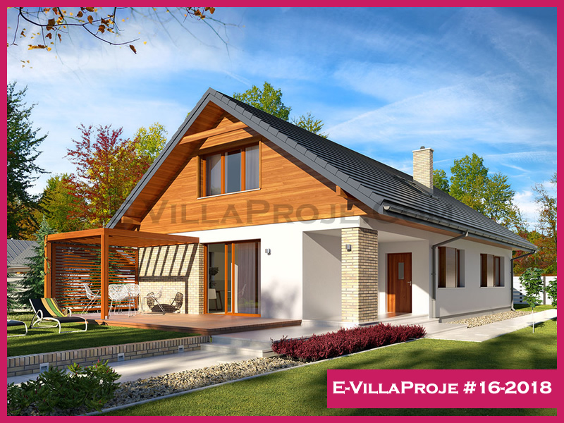 Ev Villa Proje #16 - 2018 Çelik Villa Modeli ve 3D Tasarımı