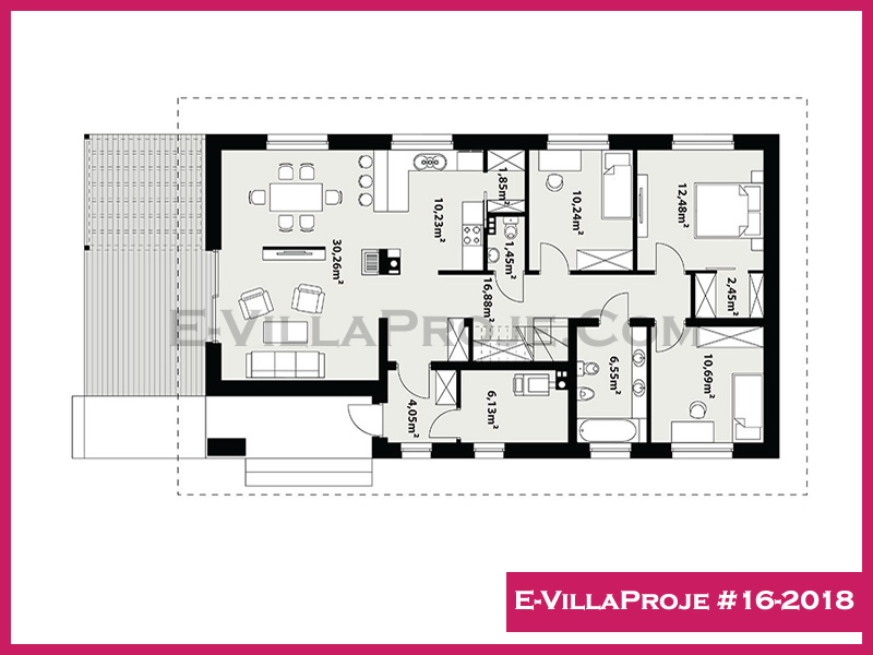 Ev Villa Proje #16 - 2018 Çelik Ev Projesi - Görsel 2