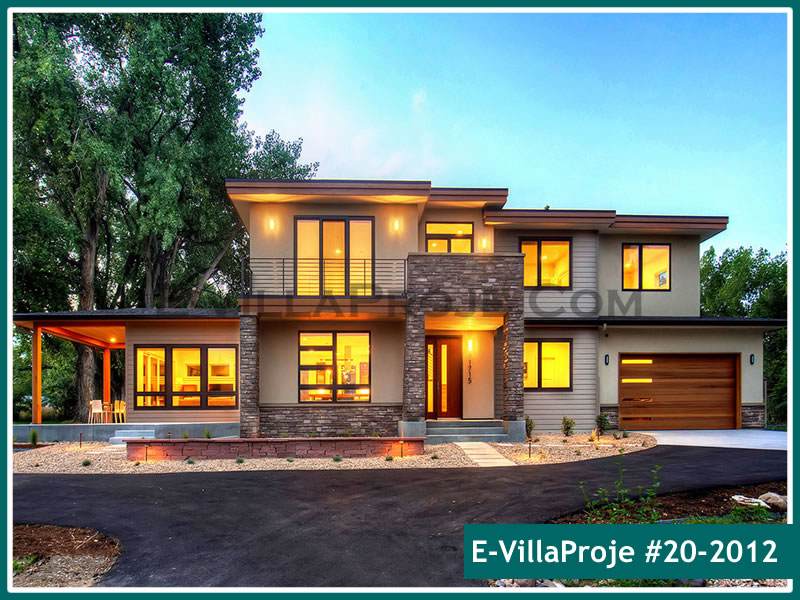 Ev Villa Proje #20 - 2012 Çelik Villa Modeli ve 3D Tasarımı