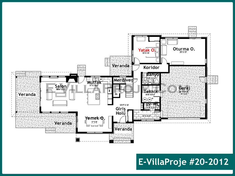 Ev Villa Proje #20 - 2012 Çelik Ev Projesi - Görsel 2