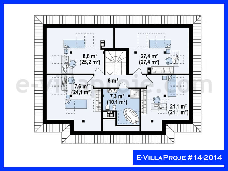 Ev Villa Proje #14 - 2014 Çelik Ev Projesi - Görsel 3
