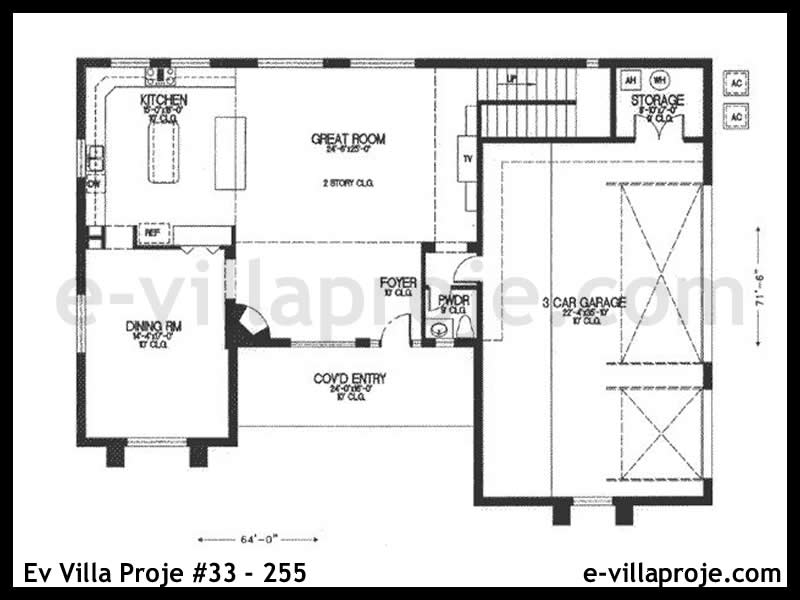Ev Villa Proje #33 - 255 Çelik Ev Projesi - Görsel 2