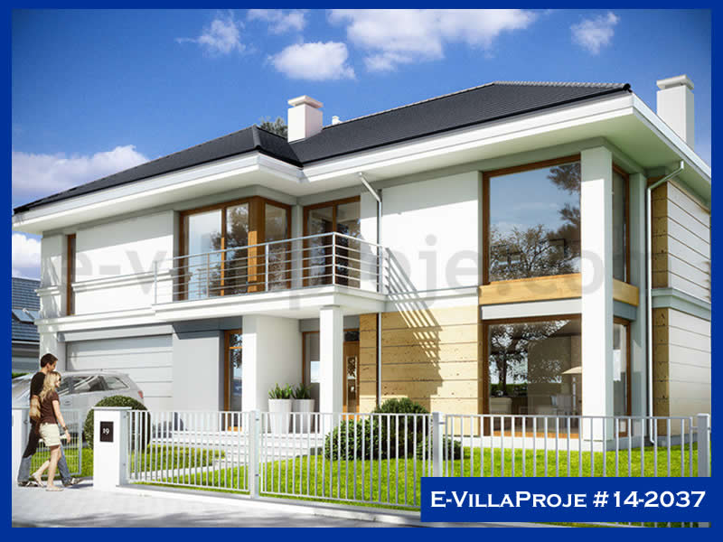 Ev Villa Proje #14 - 2037 Çelik Villa Projesi 3D Mimari Tasarımı