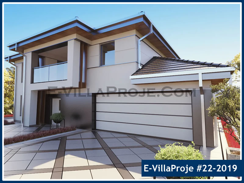 Ev Villa Proje #22 - 2019 Çelik Villa Modeli ve 3D Tasarımı