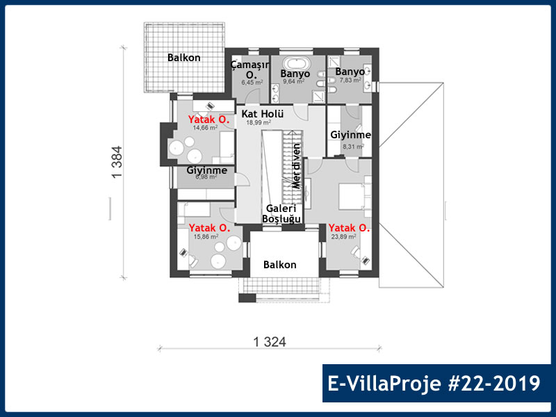 Ev Villa Proje #22 - 2019 Çelik Ev Projesi - Görsel 3