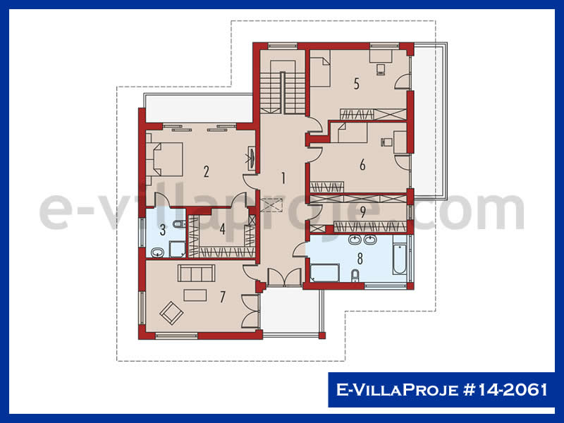 Ev Villa Proje #14 - 2061 Çelik Ev Projesi - Görsel 3