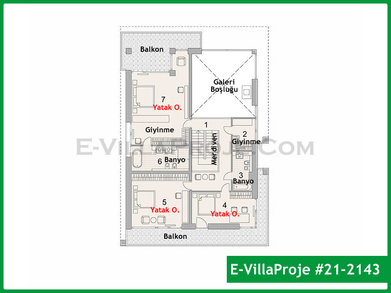 Ev Villa Proje #21 - 2143 Çelik Ev Projesi - Görsel 3