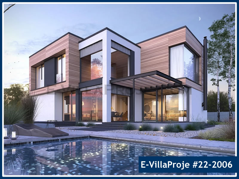 Ev Villa Proje #22 - 2006 Çelik Villa Modeli ve 3D Tasarımı