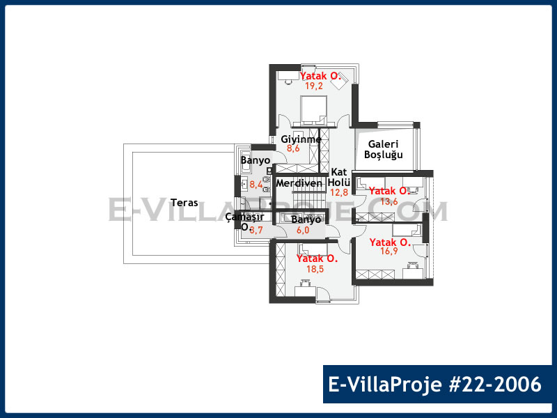 Ev Villa Proje #22 - 2006 Çelik Ev Projesi - Görsel 3