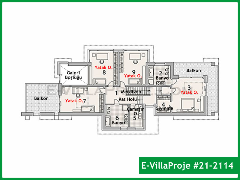 Ev Villa Proje #21 - 2114 Çelik Ev Projesi - Görsel 3