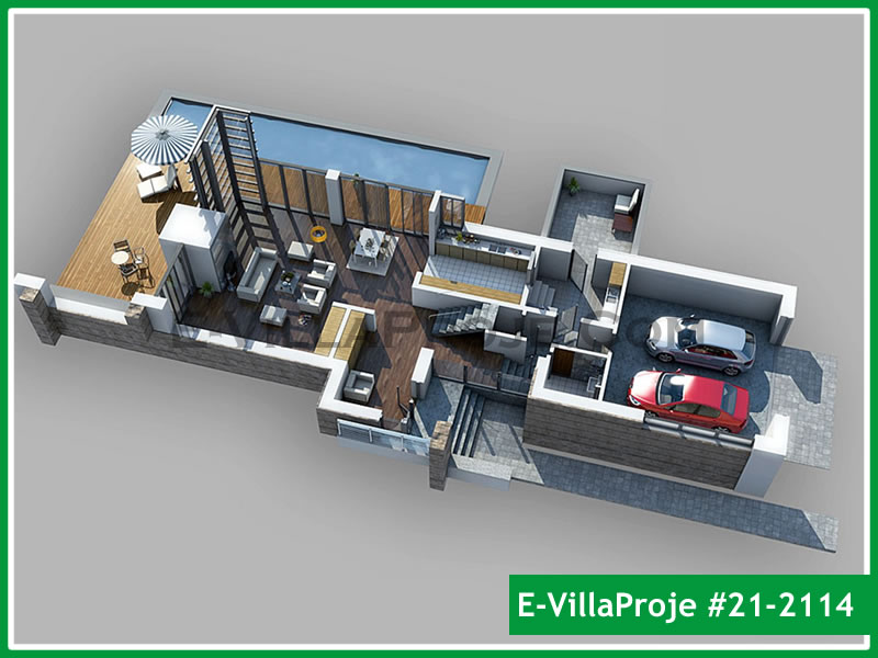 Ev Villa Proje #21 - 2114 Çelik Ev Projesi - Görsel 7