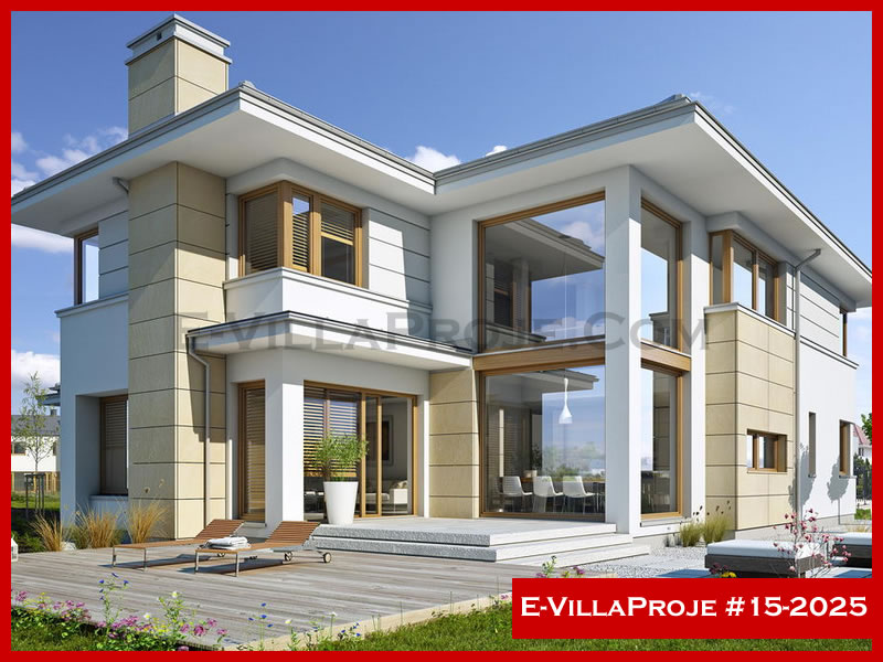 Ev Villa Proje #15 - 2025 Çelik Villa Modeli ve 3D Tasarımı