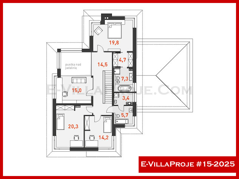 Ev Villa Proje #15 - 2025 Çelik Ev Projesi - Görsel 3