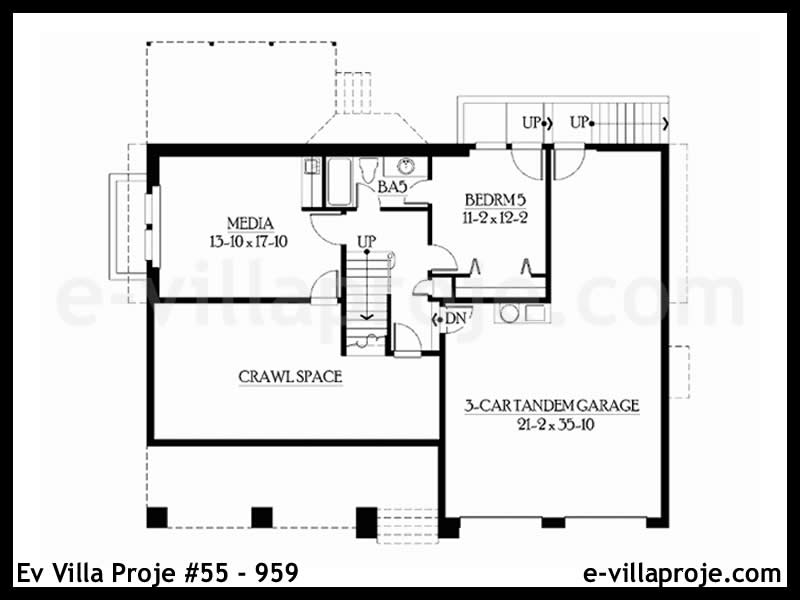 Ev Villa Proje #55 - 959 Çelik Ev Projesi - Görsel 4