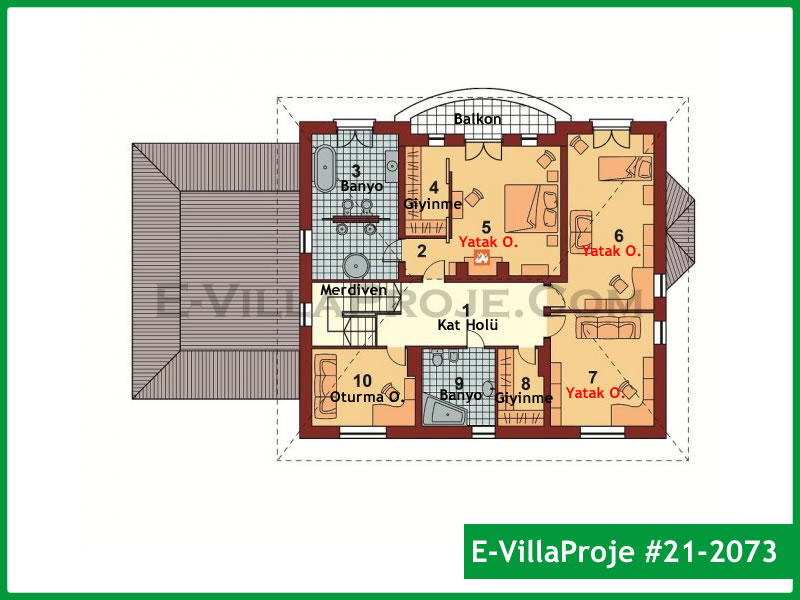 Ev Villa Proje #21 - 2073 Çelik Ev Projesi - Görsel 3