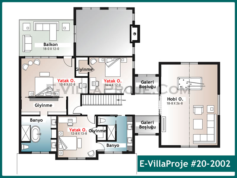 Ev Villa Proje #20 - 2002 Çelik Ev Projesi - Görsel 3