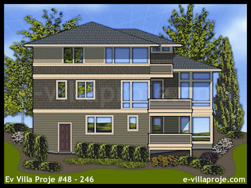 Ev Villa Proje #48 - 246 Çelik Ev Projesi - Görsel 5