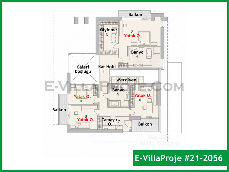 Ev Villa Proje #21 - 2056 Çelik Ev Projesi - Görsel 3