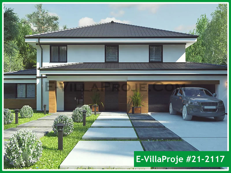 Ev Villa Proje #21 - 2117 Çelik Villa Modeli ve 3D Tasarımı