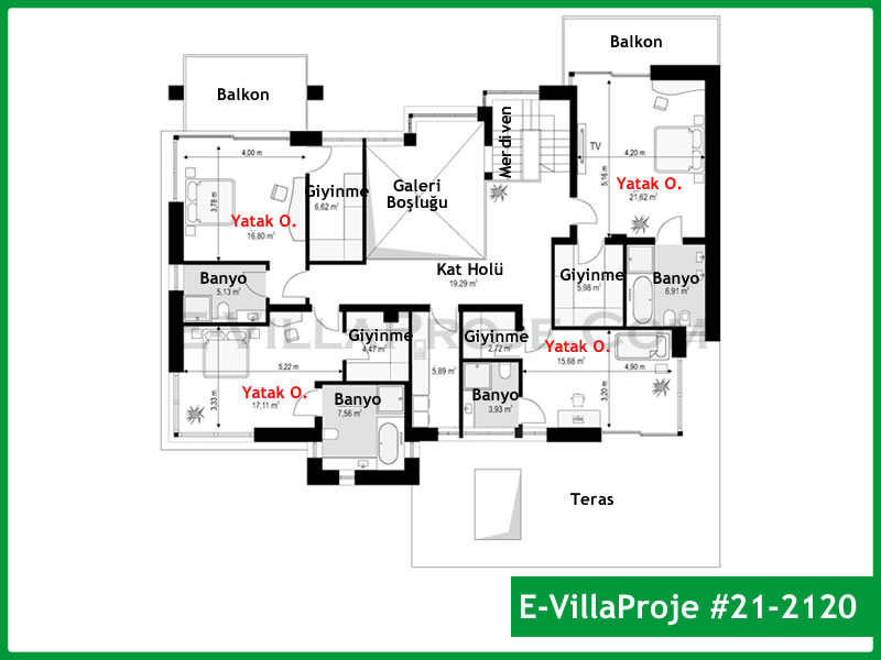 Ev Villa Proje #21 - 2120 Çelik Ev Projesi - Görsel 3