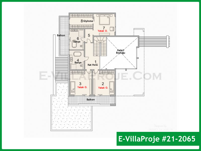 Ev Villa Proje #21 - 2065 Çelik Ev Projesi - Görsel 3