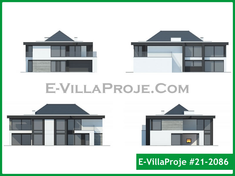 Ev Villa Proje #21 - 2086 Çelik Ev Projesi - Görsel 9