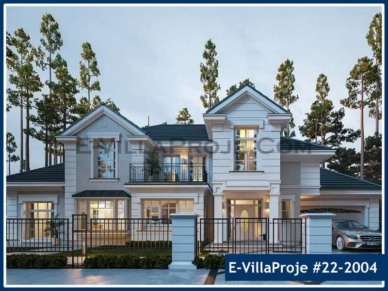 Ev Villa Proje #22 - 2004 Çelik Villa Modeli ve 3D Tasarımı