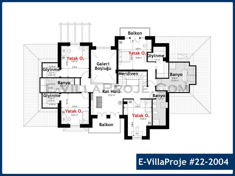 Ev Villa Proje #22 - 2004 Çelik Ev Projesi - Görsel 3