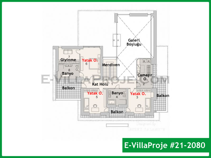 Ev Villa Proje #21 - 2080 Çelik Ev Projesi - Görsel 3