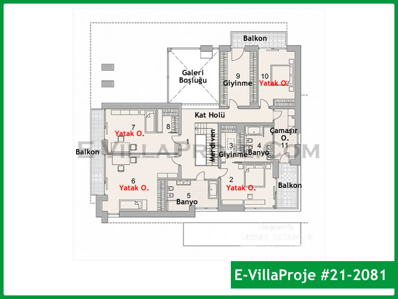 Ev Villa Proje #21 - 2081 Çelik Ev Projesi - Görsel 3