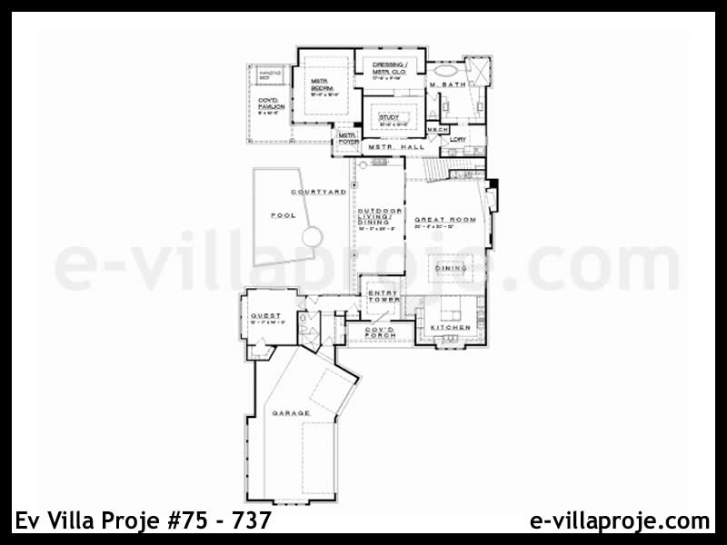 Ev Villa Proje #75 - 737 Çelik Ev Projesi - Görsel 2