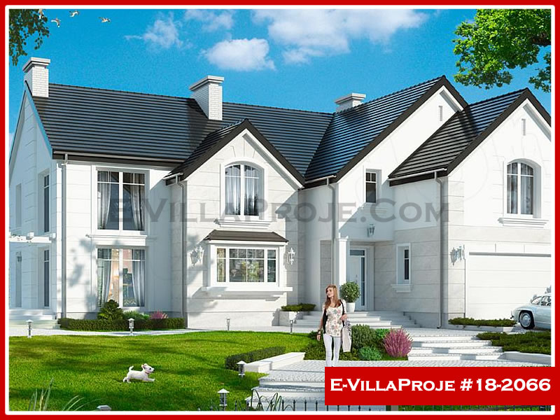 Ev Villa Proje #18 - 2066 Çelik Villa Modeli ve 3D Tasarımı